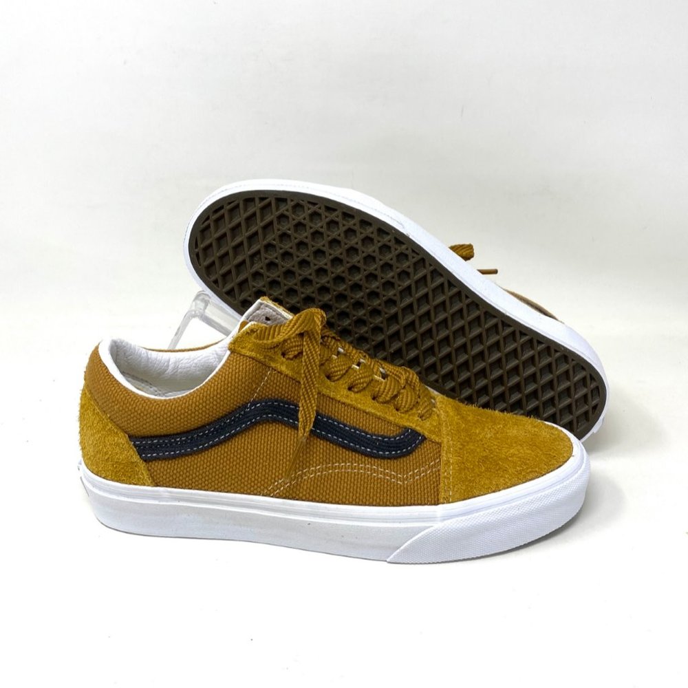 💖MEGA SALE💖VANS Old Skool Heavy  Brown Suede Canvas  Women's  VN0A38G19HT - Picture 9 of 10